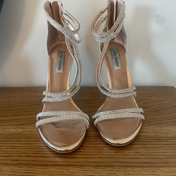 Steve Madden Sweetest Rose Gold Heels - Picture 6 of 6